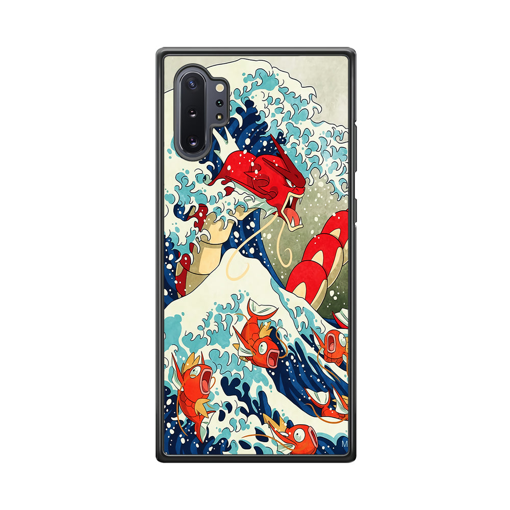The Great Wave Gyarados Samsung Galaxy Note 10 Plus Case-Phone Case-Tempered Glass Case-Altracase