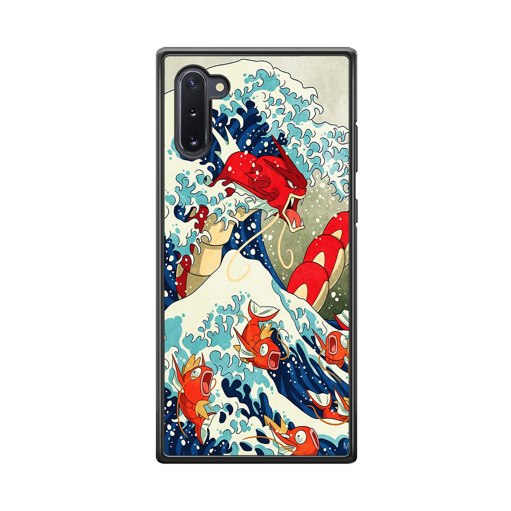 The Great Wave Gyarados Samsung Galaxy Note 10 Case-Phone Case-Tempered Glass Case-Altracase