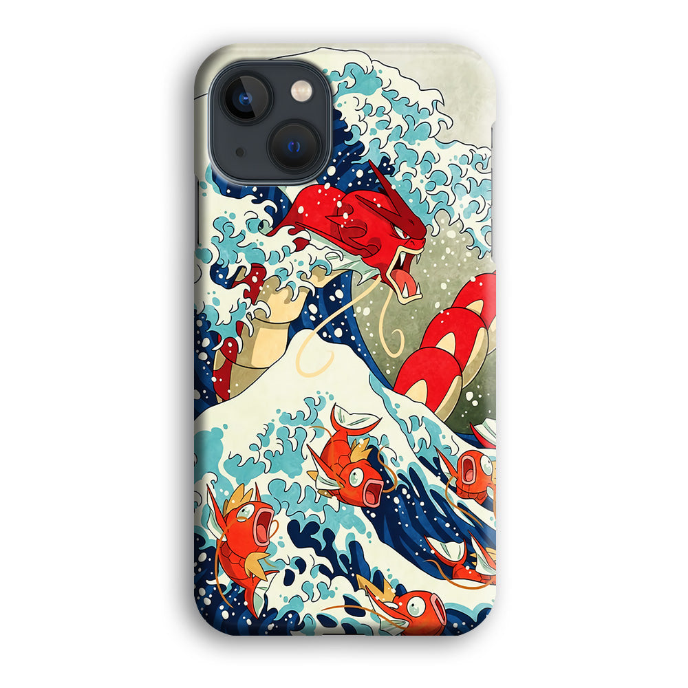 The Great Wave Gyarados iPhone 15 Plus Case-Phone Case-3D Case-Altracase