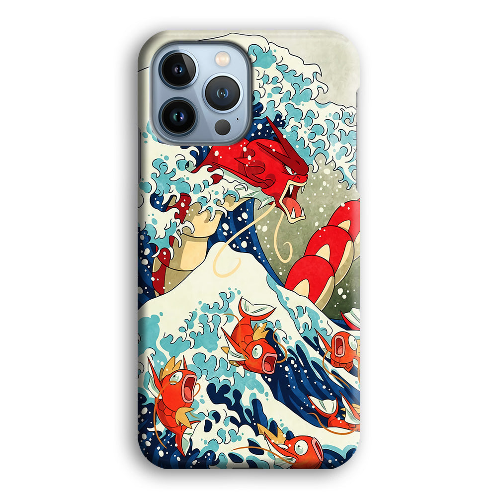 The Great Wave Gyarados iPhone 15 Pro Max Case-Phone Case-3D Case-Altracase