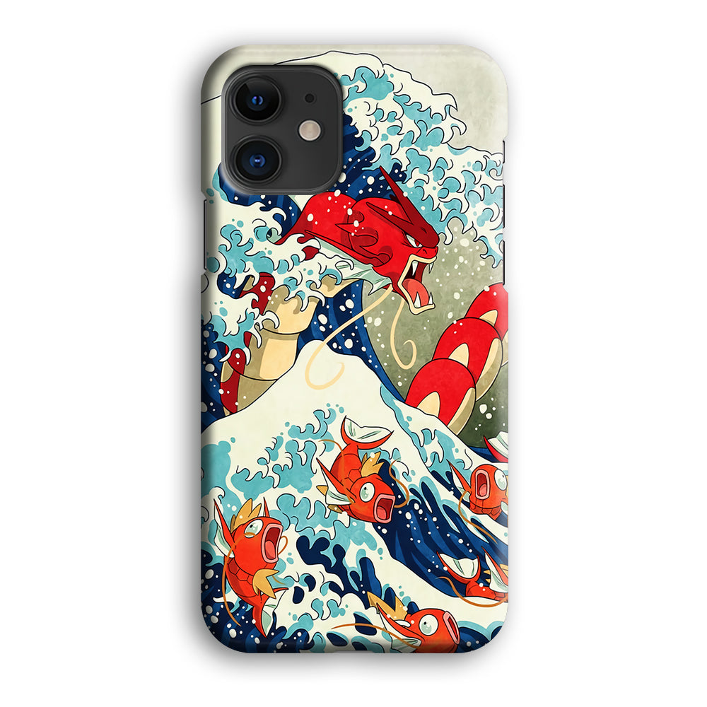 The Great Wave Gyarados iPhone 12 Case-Phone Case-3D Case-Altracase