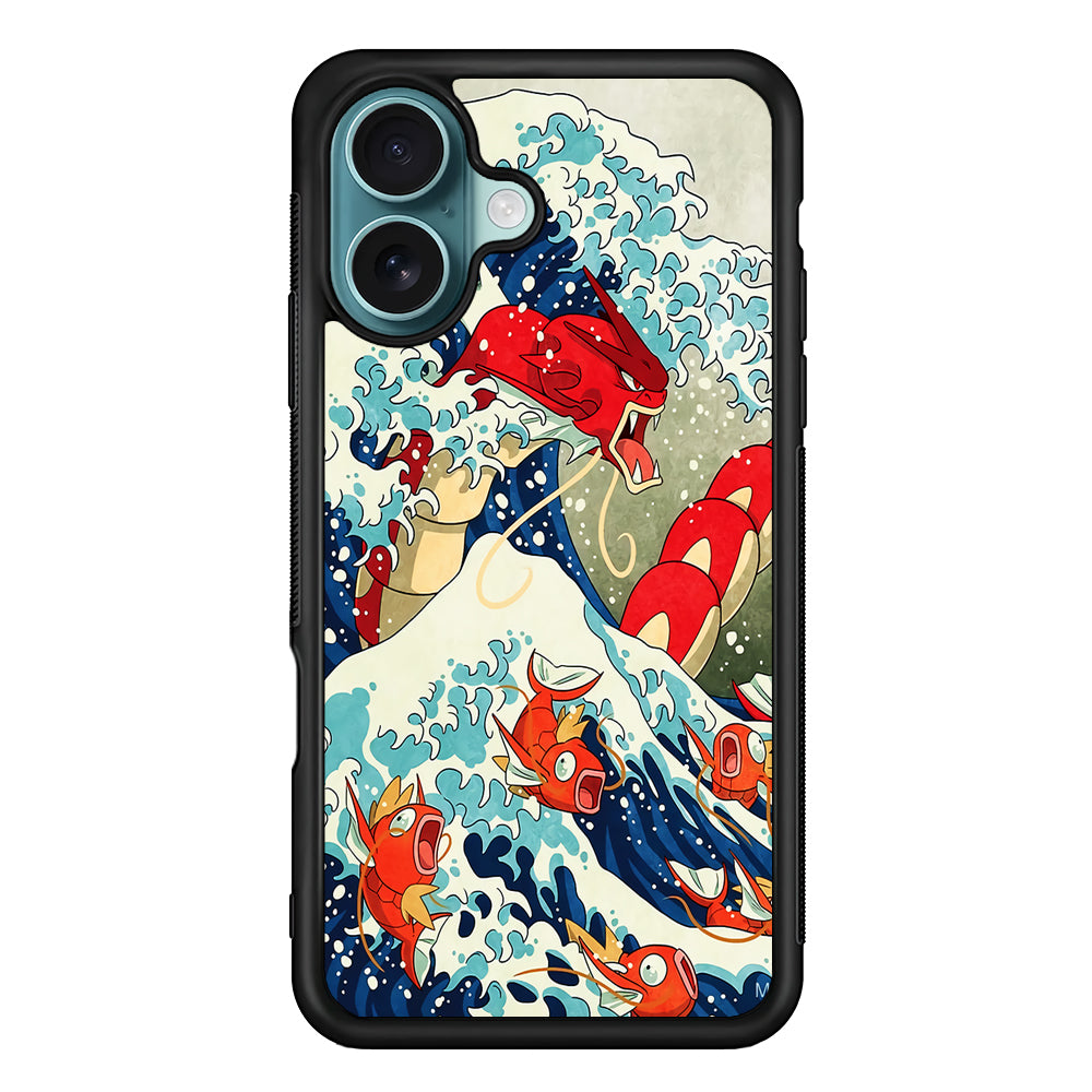 The Great Wave Gyarados iPhone 16 Case - Altracase