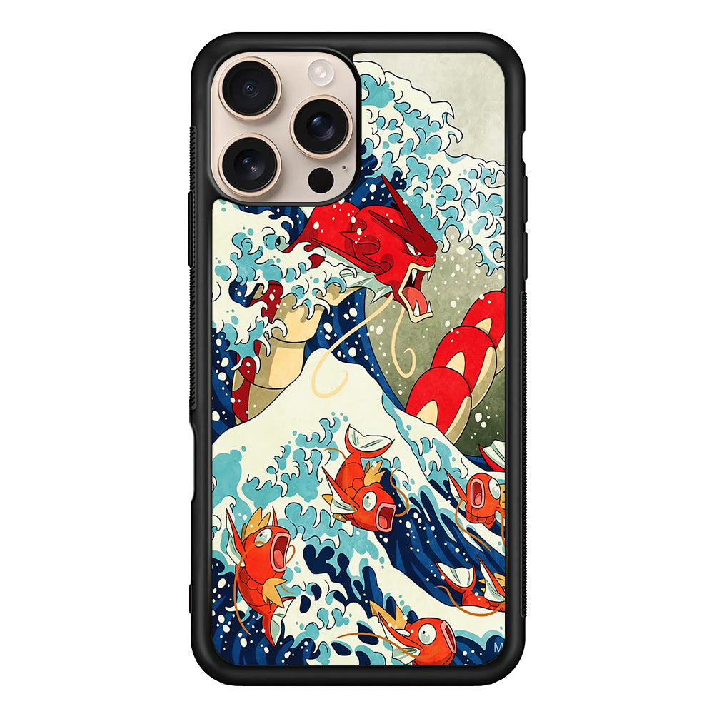 The Great Wave Gyarados iPhone 16 Pro Case - Altracase