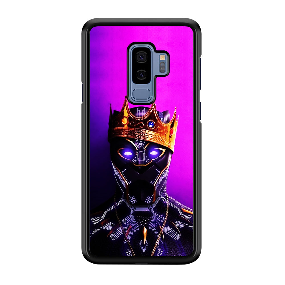 The King Black Panther Samsung Galaxy S9 Plus Case-Phone Case-Rubber Black (2D Case)-Altracase