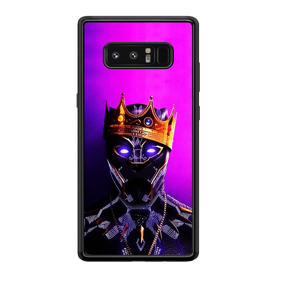 The King Black Panther Samsung Galaxy Note 8 Case-Phone Case-Tempered Glass Case-Altracase