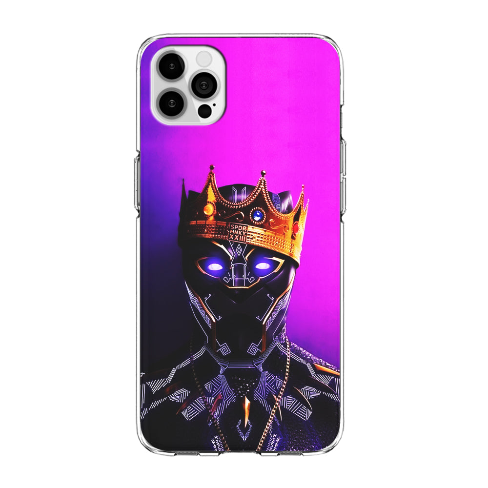 The King Black Panther iPhone 13 Pro Case-Phone Case-Clear Soft Case-Altracase