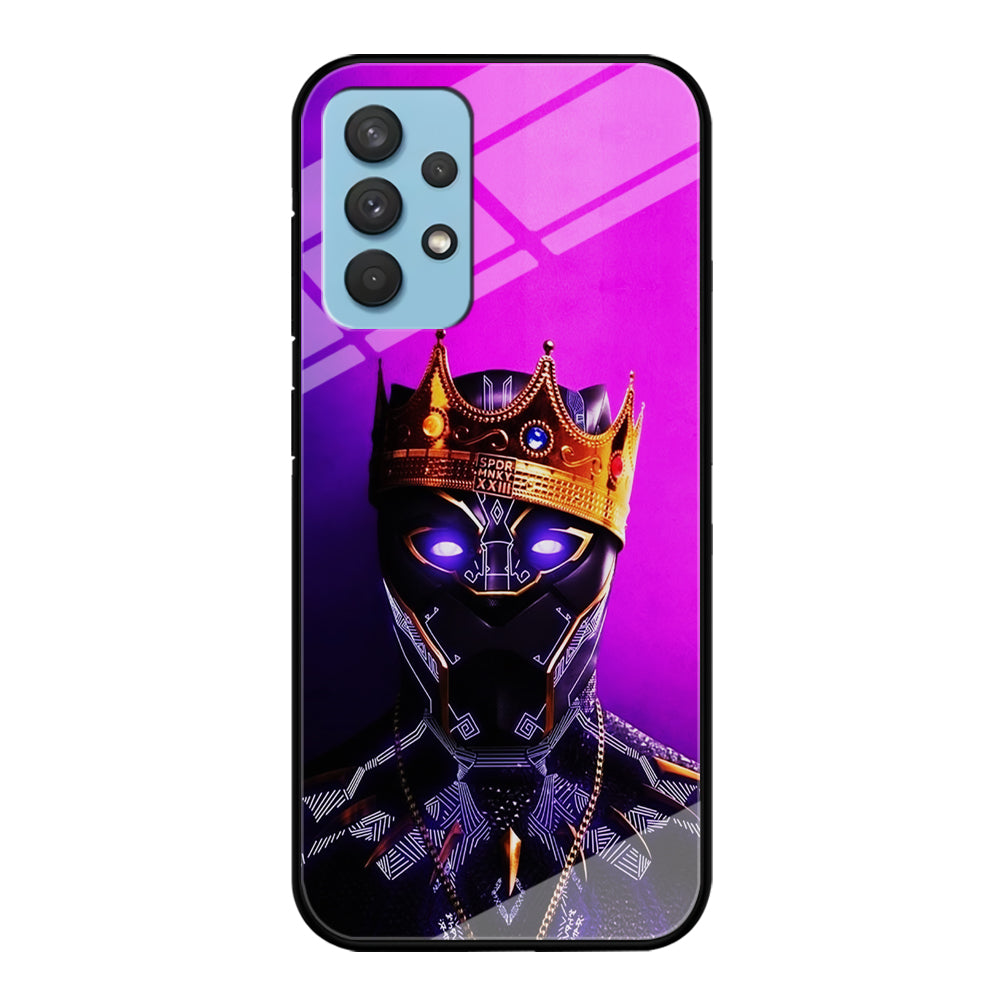 The King Black Panther Samsung Galaxy A32 Case-Phone Case-Tempered Glass Case-Altracase