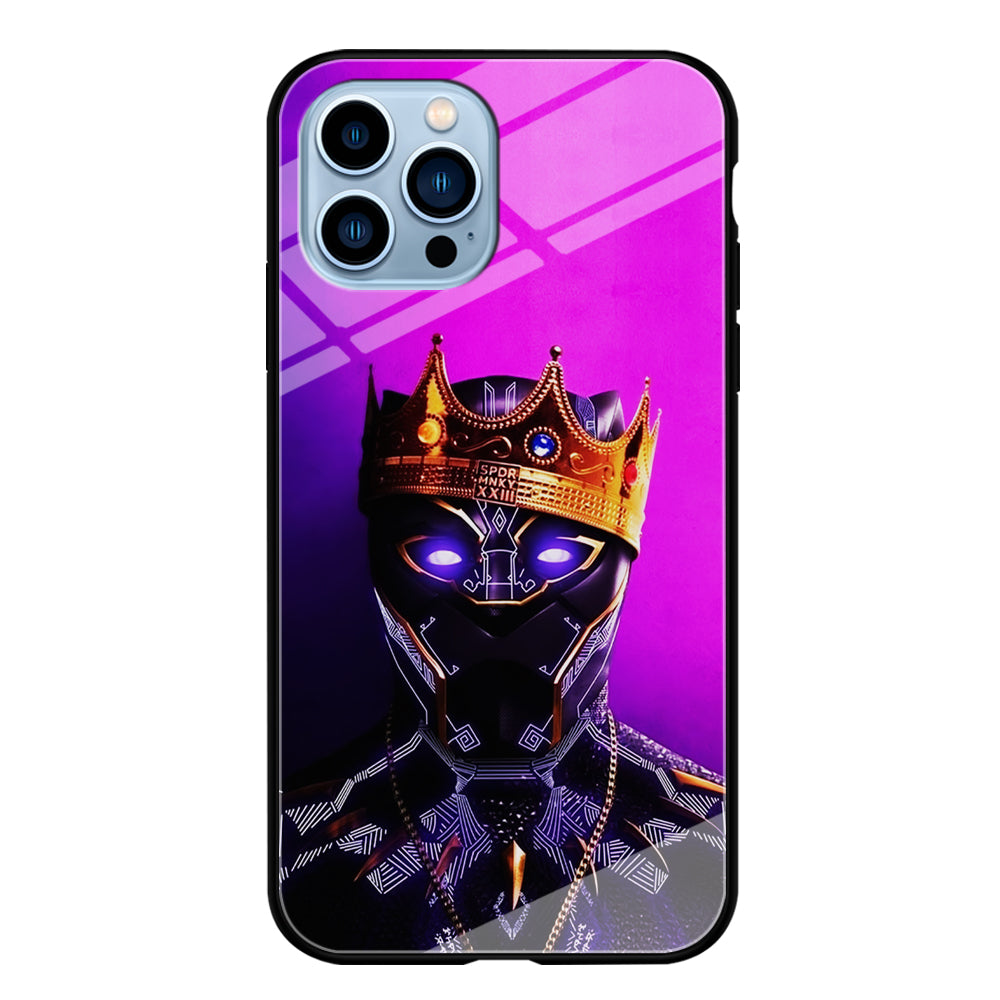 The King Black Panther iPhone 14 Pro Case-Phone Case-Tempered Glass Case-Altracase
