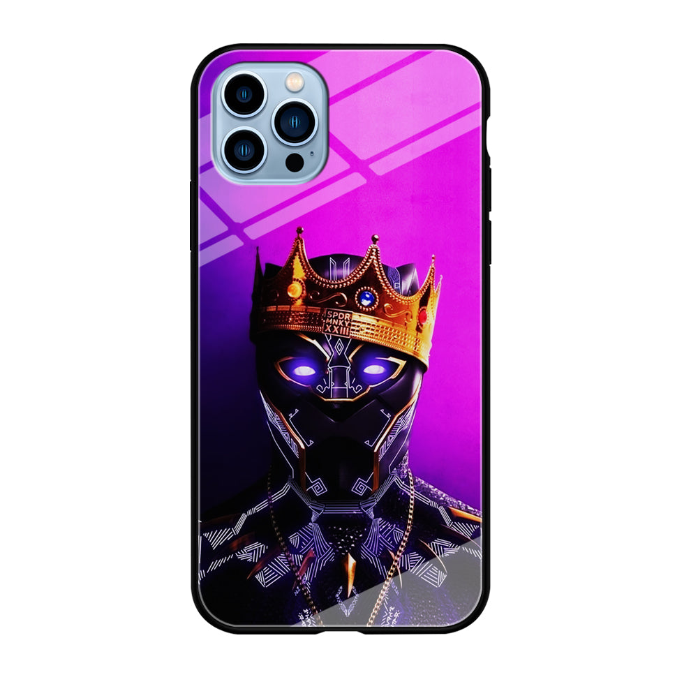 The King Black Panther iPhone 12 Pro Max Case-Phone Case-Tempered Glass Case-Altracase