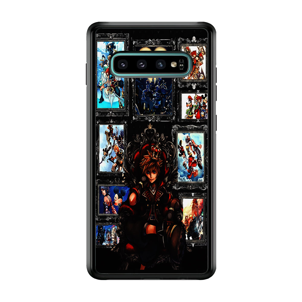 The Legendary Kingdom Hearts Samsung Galaxy S10 Case-Phone Case-Rubber Black (2D Case)-Altracase