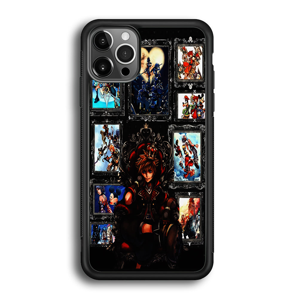 The Legendary Kingdom Hearts iPhone 12 Pro Max Case-Phone Case-Rubber Black (2D Case)-Altracase