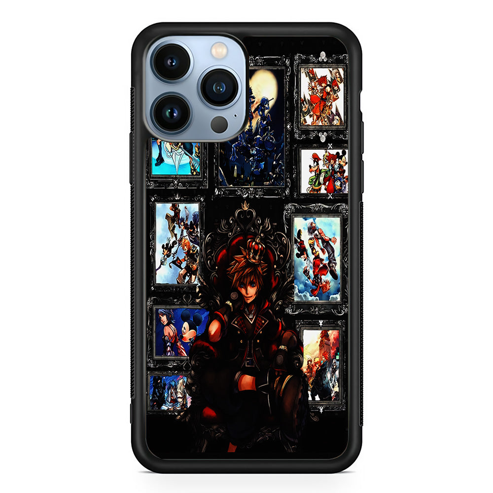The Legendary Kingdom Hearts iPhone 15 Pro Max Case-Phone Case-Rubber Black (2D Case)-Altracase