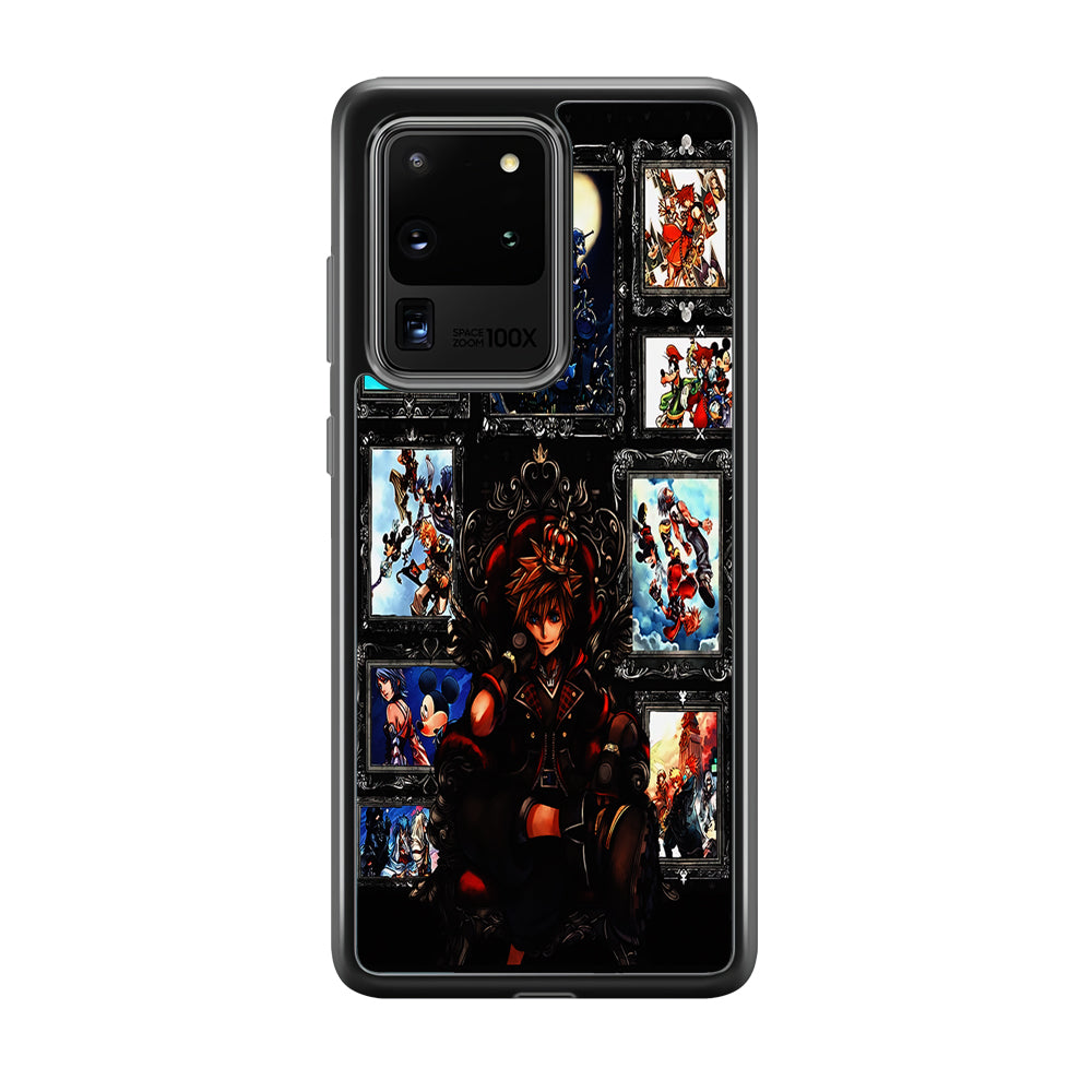 The Legendary Kingdom Hearts Samsung Galaxy S20 Ultra Case-Phone Case-Rubber Black (2D Case)-Altracase