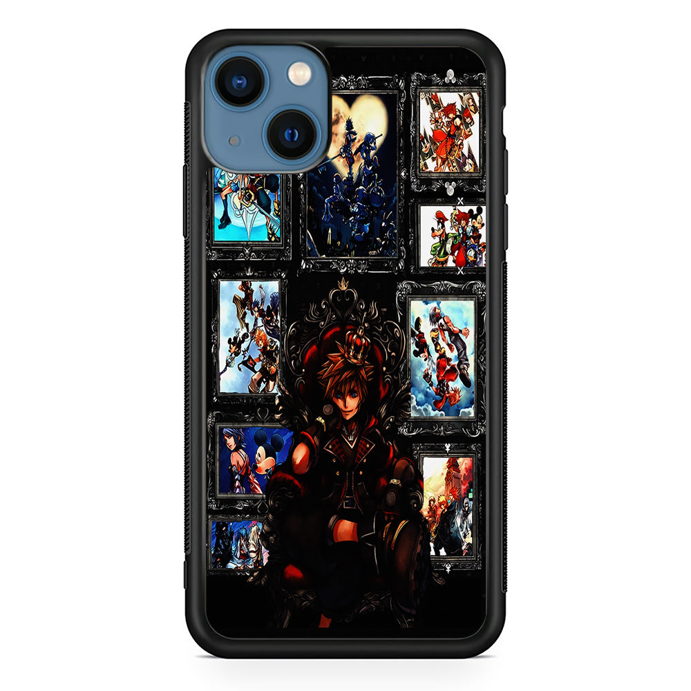 The Legendary Kingdom Hearts iPhone 13 Mini Case-Phone Case-Rubber Black (2D Case)-Altracase