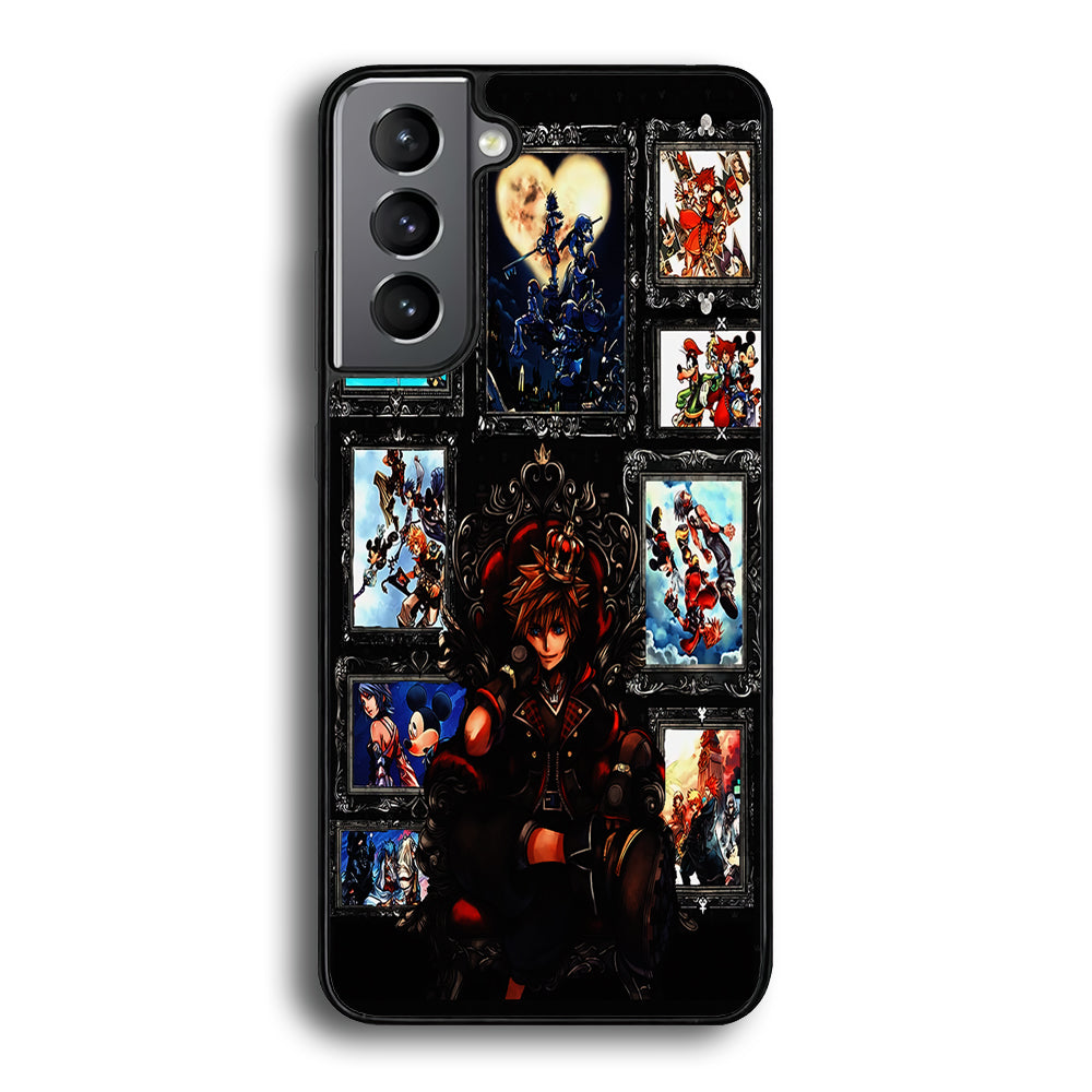 The Legendary Kingdom Hearts Samsung Galaxy S23 Case-Phone Case-Rubber Black (2D Case)-Altracase