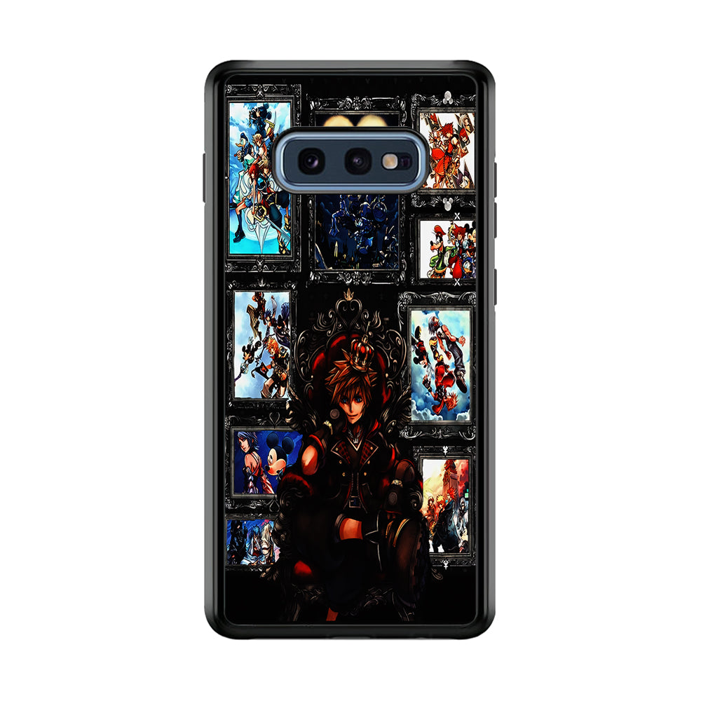 The Legendary Kingdom Hearts Samsung Galaxy S10E Case-Phone Case-Rubber Black (2D Case)-Altracase
