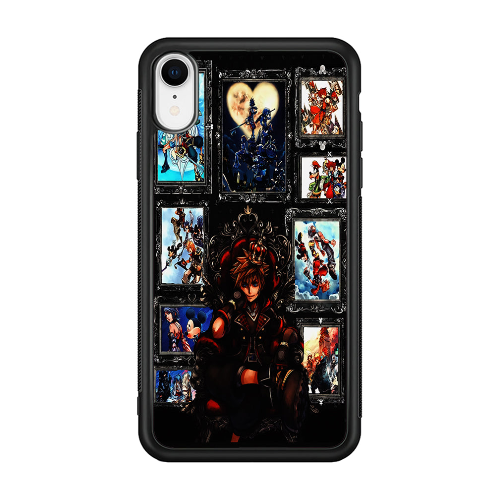 The Legendary Kingdom Hearts iPhone XR Case-Phone Case-Rubber Black (2D Case)-Altracase