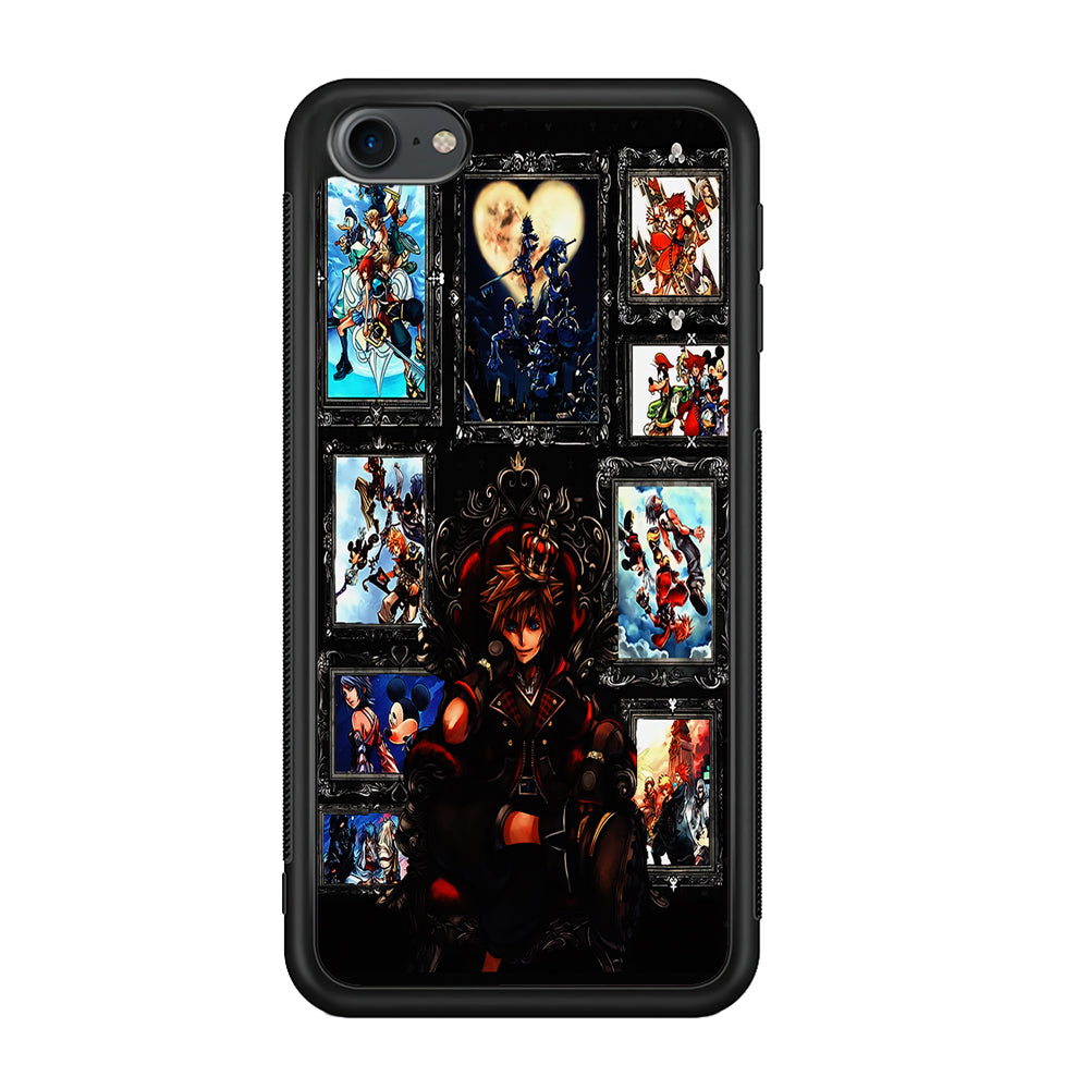 The Legendary Kingdom Hearts iPod Touch 6 Case-Phone Case-Rubber Black (2D Case)-Altracase