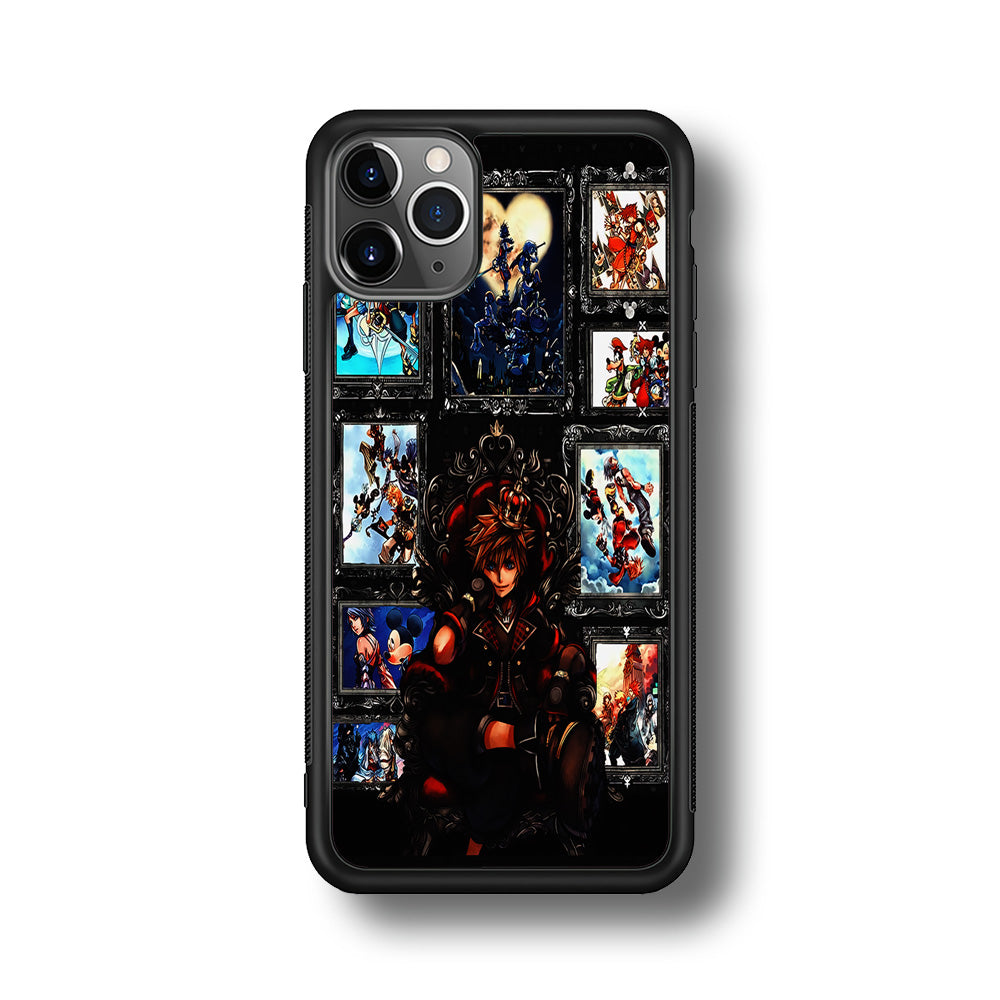 The Legendary Kingdom Hearts iPhone 11 Pro Max Case-Phone Case-Rubber Black (2D Case)-Altracase