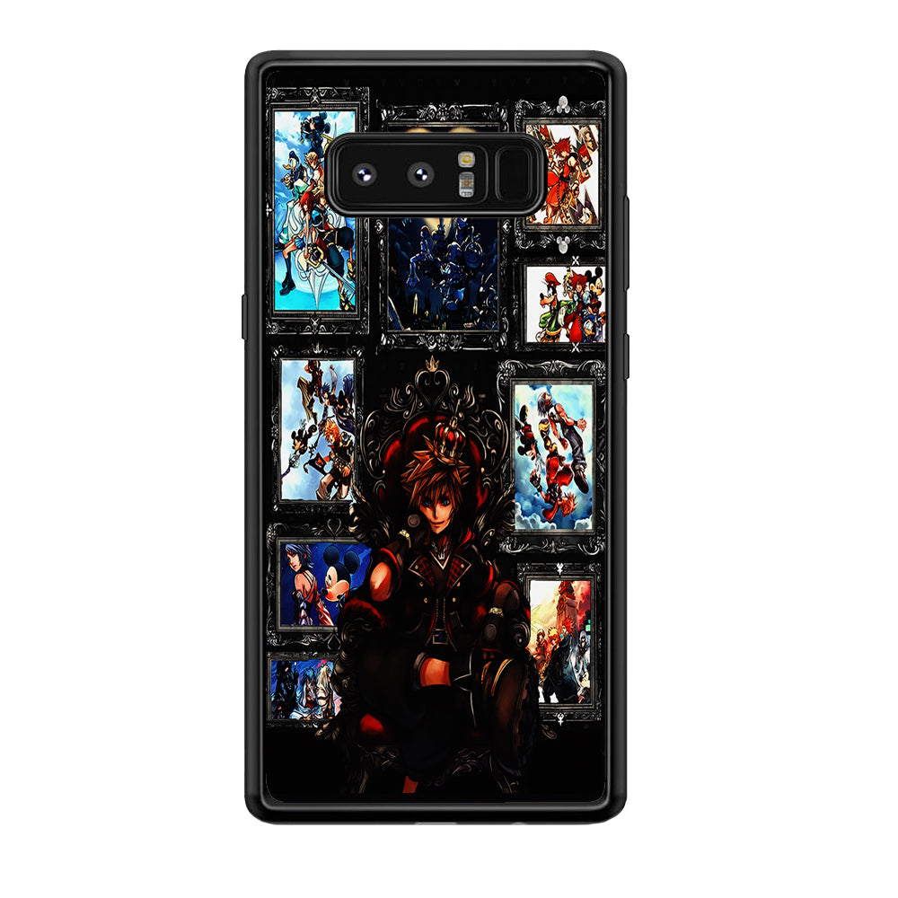 The Legendary Kingdom Hearts Samsung Galaxy Note 8 Case-Phone Case-Tempered Glass Case-Altracase