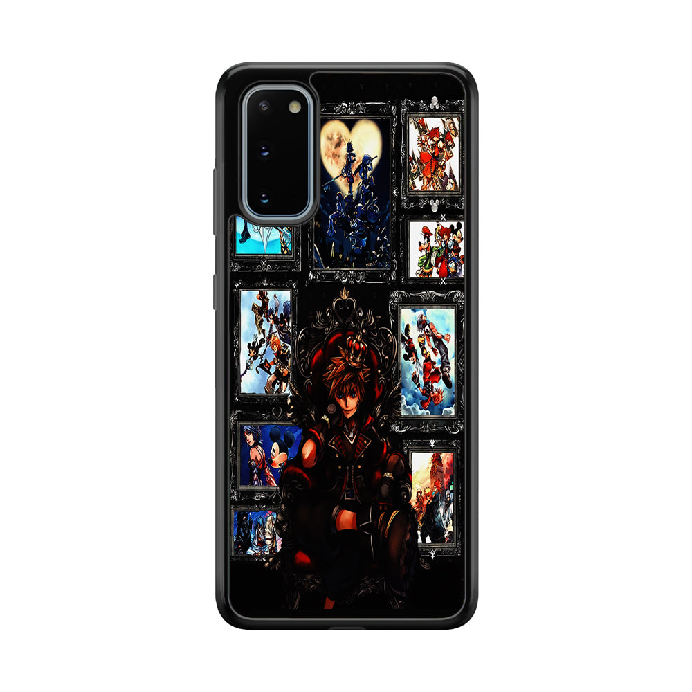 The Legendary Kingdom Hearts Samsung Galaxy S20 Case-Phone Case-Rubber Black (2D Case)-Altracase