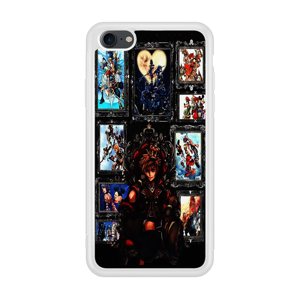 The Legendary Kingdom Hearts iPhone SE 3 2022 Case-Phone Case-Rubber White (2D Case)-Altracase