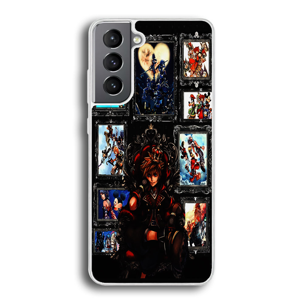 The Legendary Kingdom Hearts Samsung Galaxy S23 Case-Phone Case-Rubber White (2D Case)-Altracase