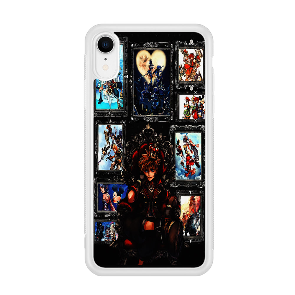 The Legendary Kingdom Hearts iPhone XR Case-Phone Case-Rubber White (2D Case)-Altracase