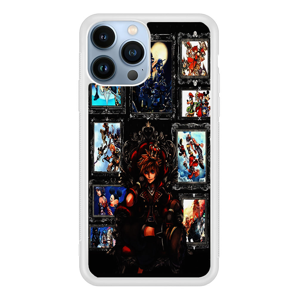 The Legendary Kingdom Hearts iPhone 15 Pro Max Case-Phone Case-Rubber White (2D Case)-Altracase