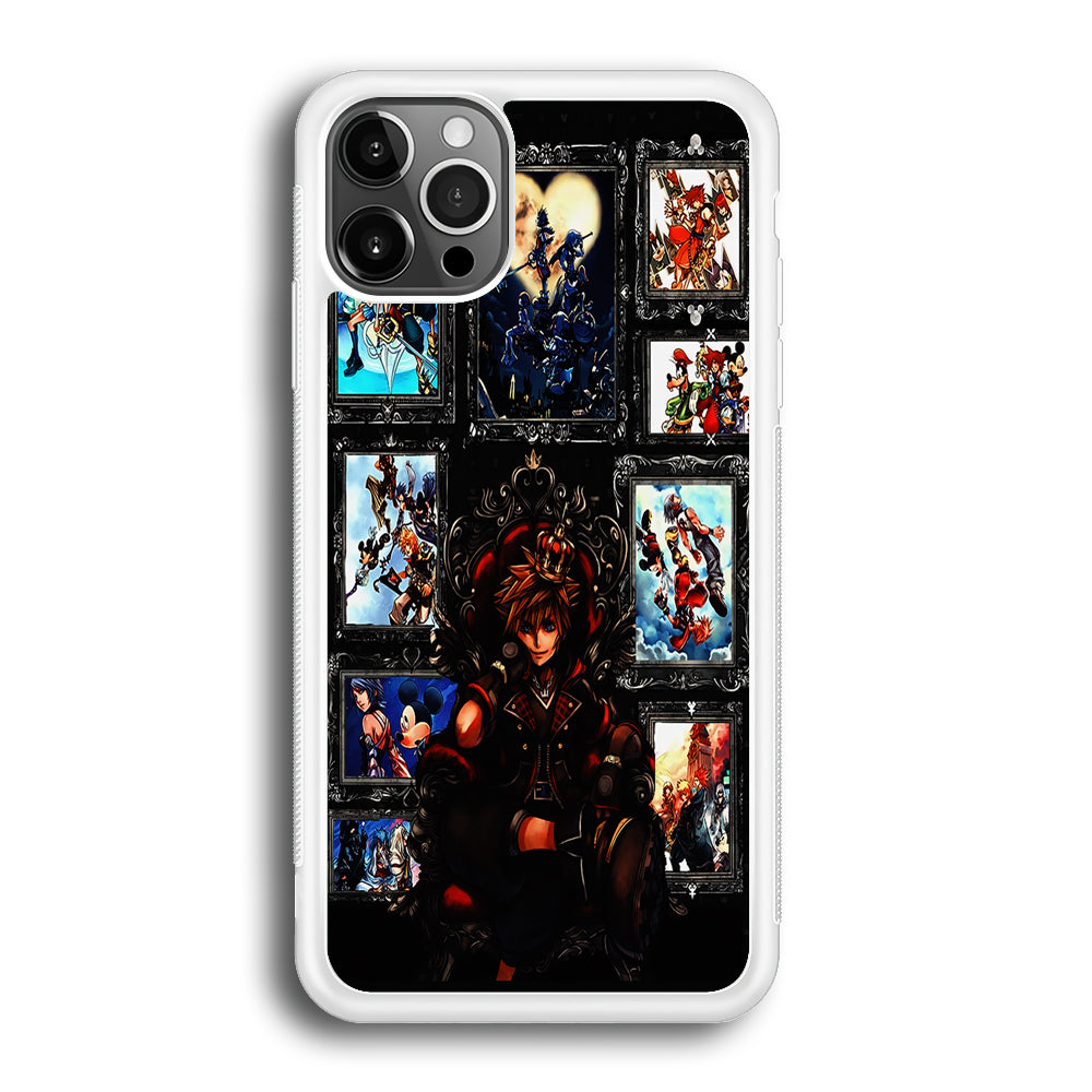 The Legendary Kingdom Hearts iPhone 12 Pro Max Case-Phone Case-Rubber White (2D Case)-Altracase
