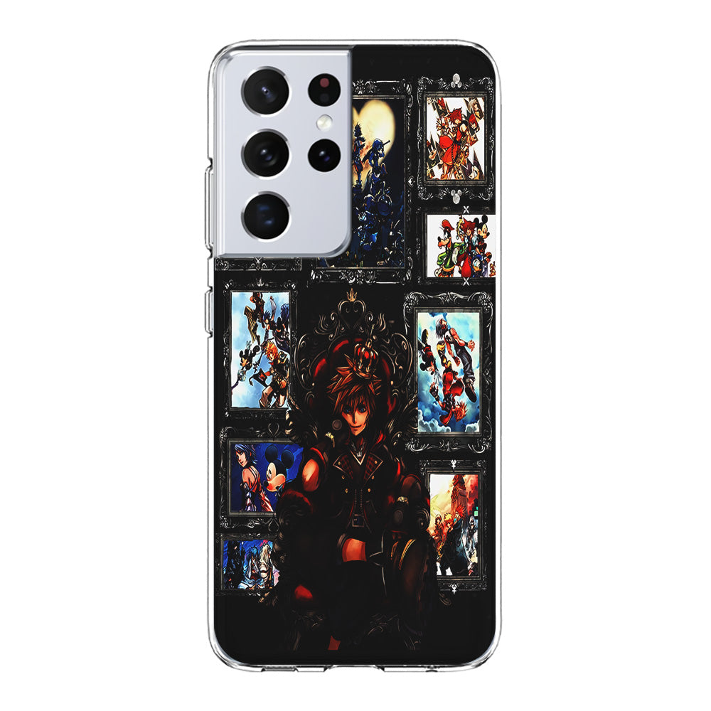 The Legendary Kingdom Hearts Samsung Galaxy S21 Ultra Case-Phone Case-Clear Soft Case-Altracase