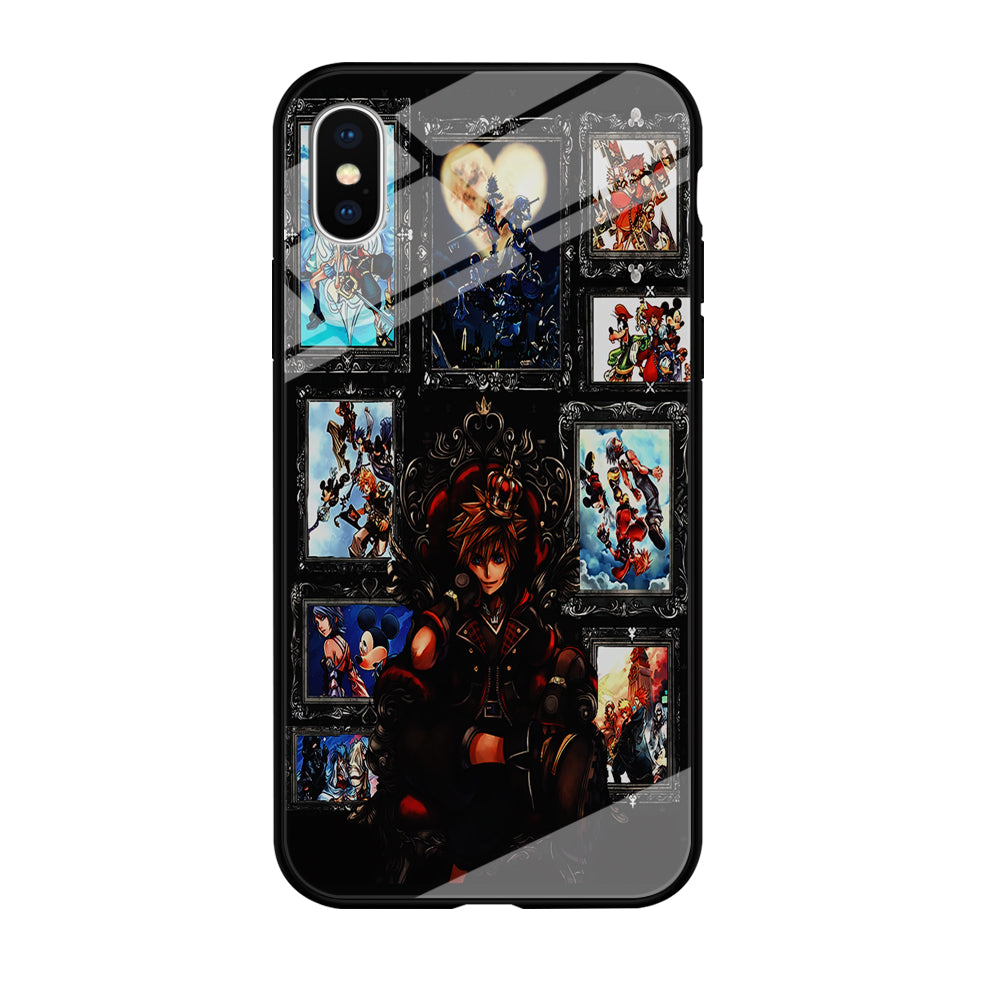 The Legendary Kingdom Hearts iPhone Xs Case-Phone Case-Tempered Glass Case-Altracase