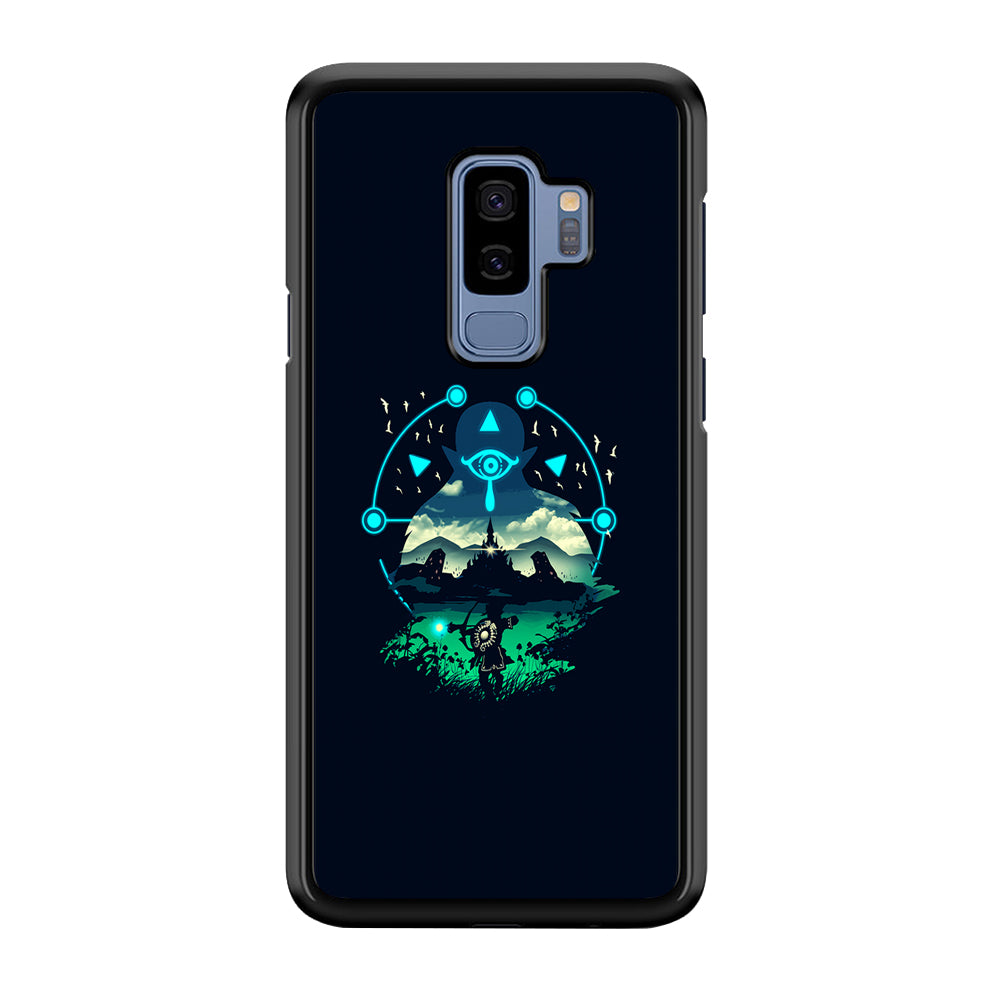 The Legend of Zelda Art Samsung Galaxy S9 Plus Case-Phone Case-Rubber Black (2D Case)-Altracase