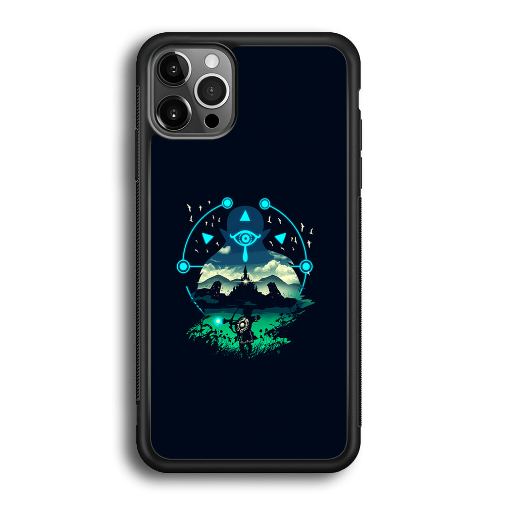 The Legend of Zelda Art iPhone 12 Pro Max Case-Phone Case-Rubber Black (2D Case)-Altracase