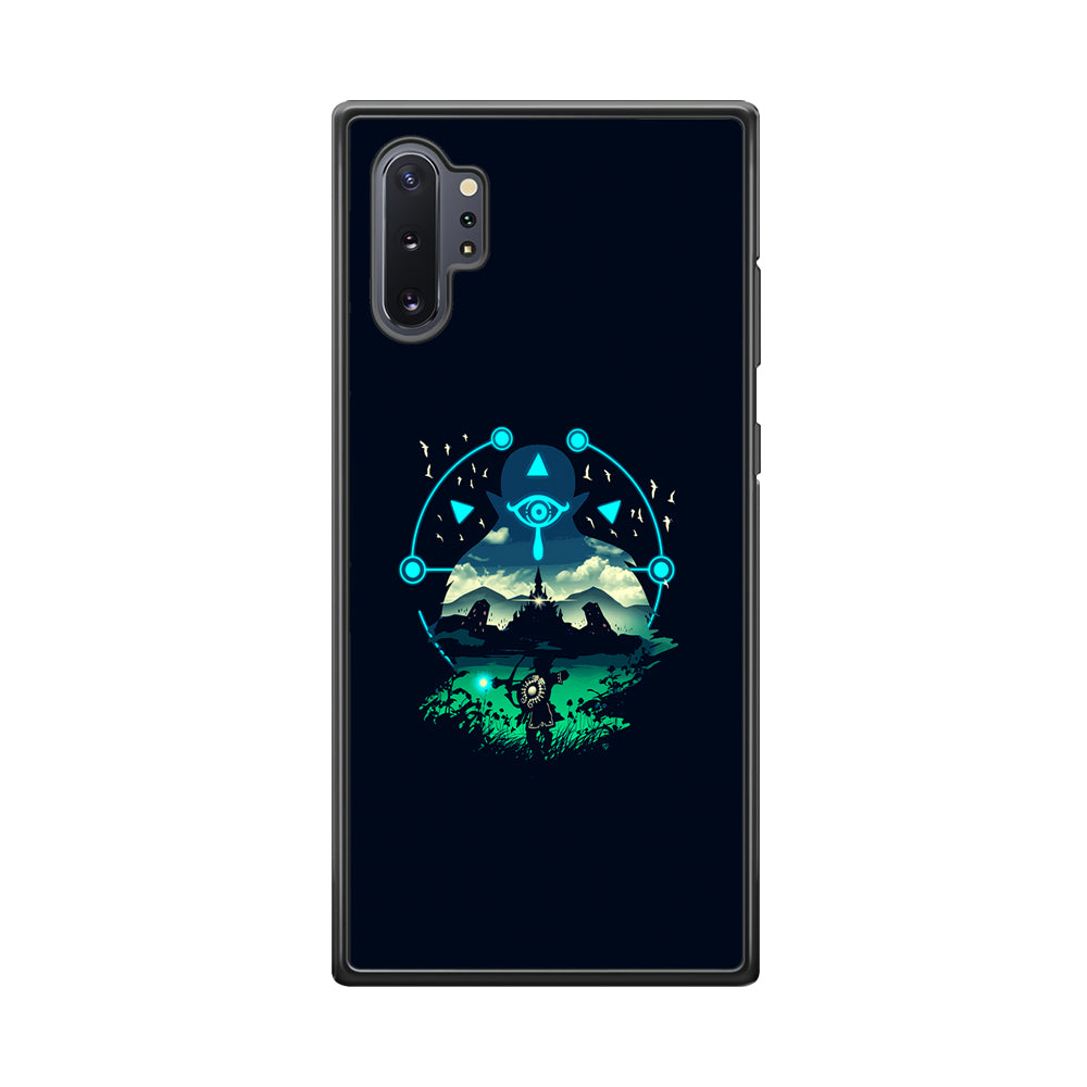 The Legend of Zelda Art Samsung Galaxy Note 10 Plus Case-Phone Case-Rubber Black (2D Case)-Altracase