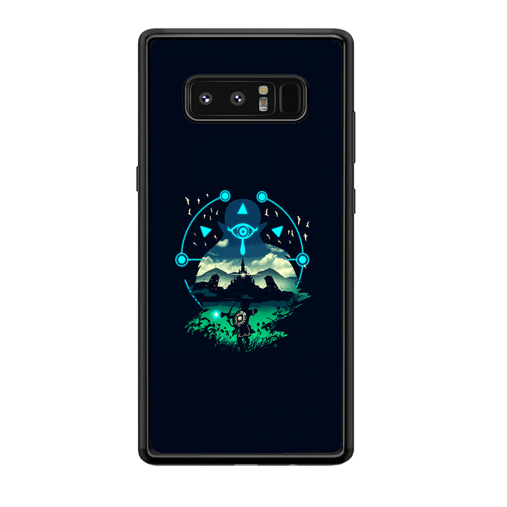 The Legend of Zelda Art Samsung Galaxy Note 8 Case-Phone Case-Tempered Glass Case-Altracase