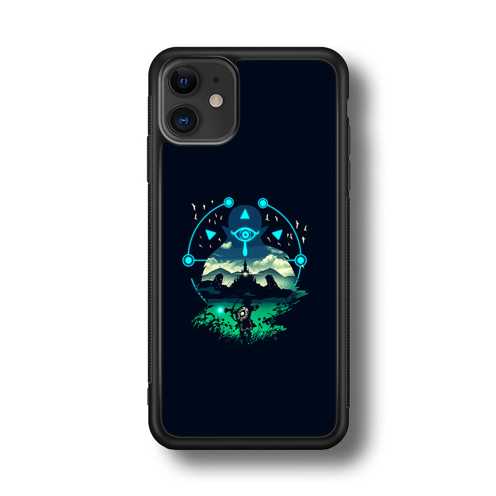 The Legend of Zelda Art iPhone 11 Case-Phone Case-Rubber Black (2D Case)-Altracase