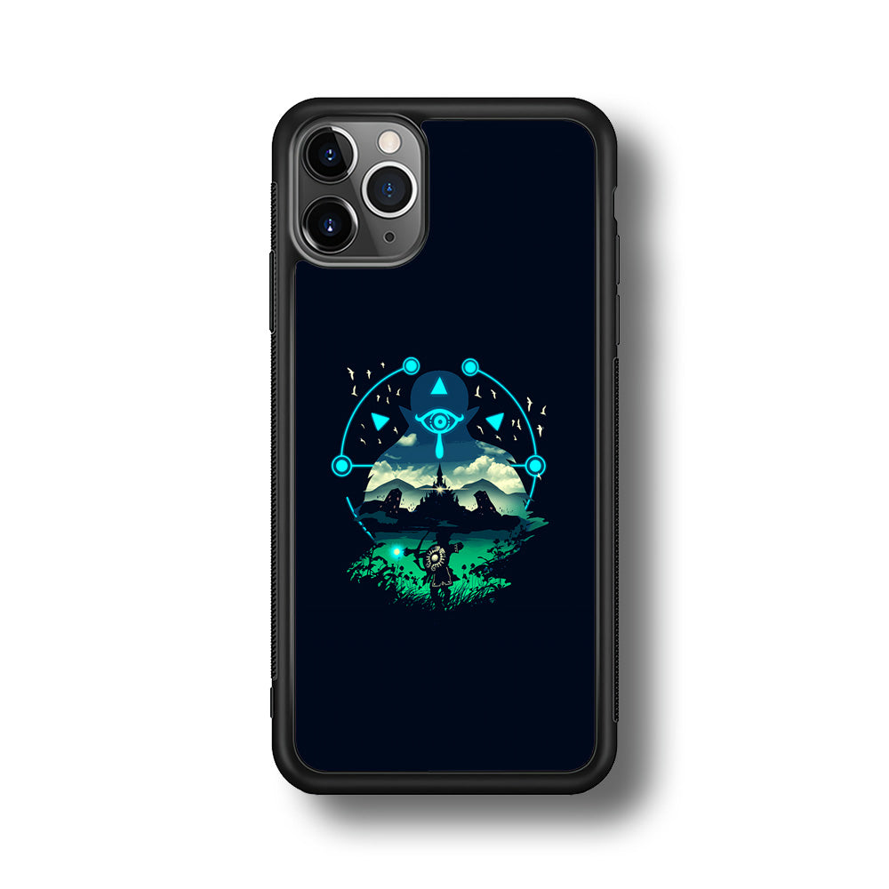 The Legend of Zelda Art iPhone 11 Pro Max Case-Phone Case-Rubber Black (2D Case)-Altracase