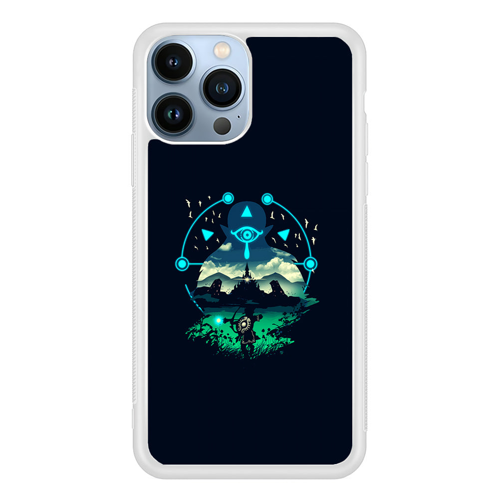 The Legend of Zelda Art iPhone 15 Pro Max Case-Phone Case-Rubber White (2D Case)-Altracase