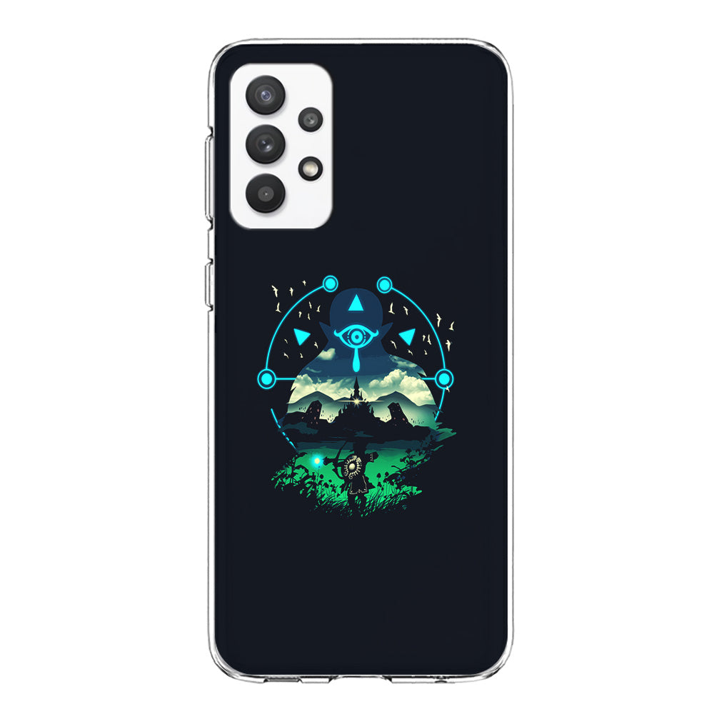 The Legend of Zelda Art Samsung Galaxy A32 Case-Phone Case-Clear Soft Case-Altracase