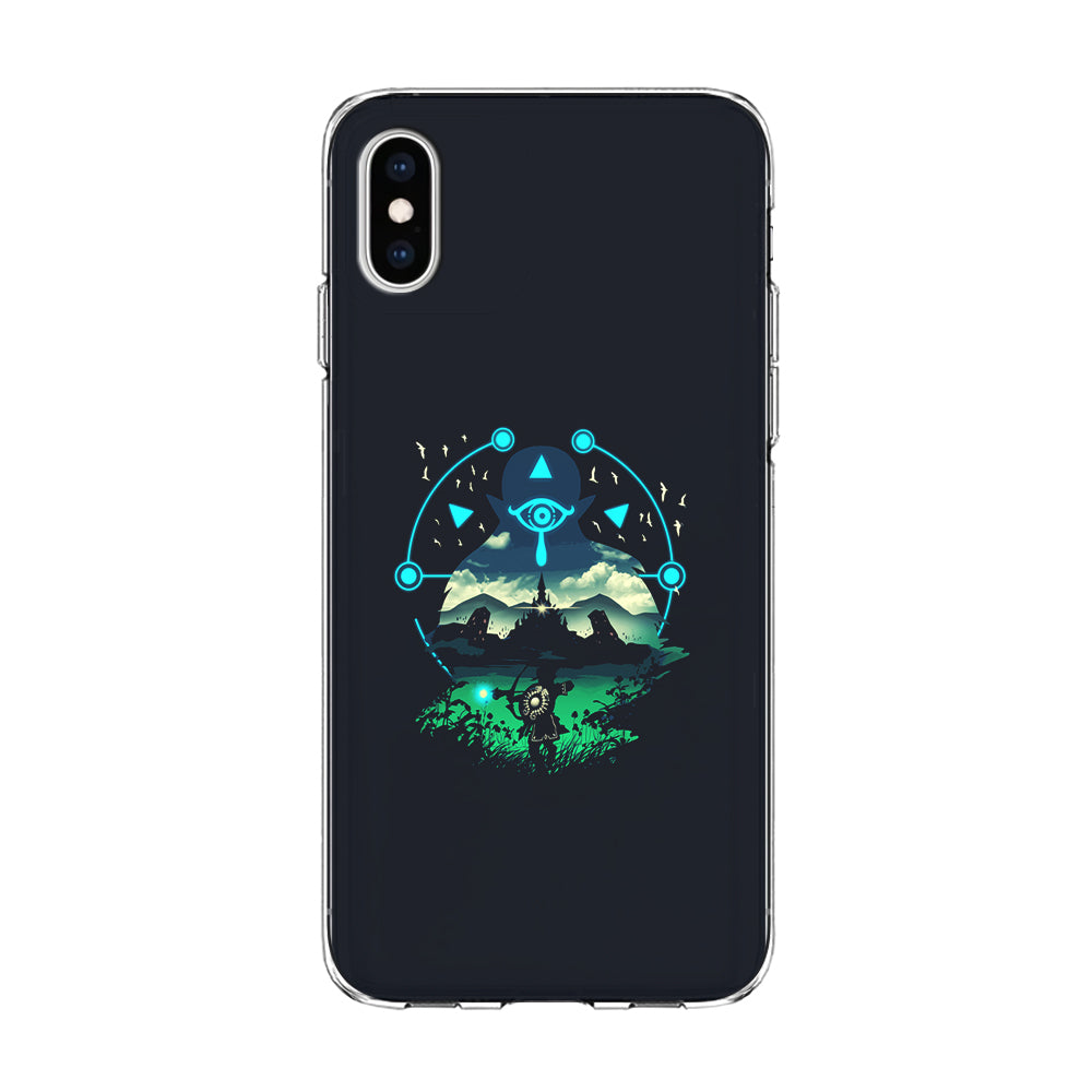 The Legend of Zelda Art iPhone Xs Case-Phone Case-Clear Soft Case-Altracase