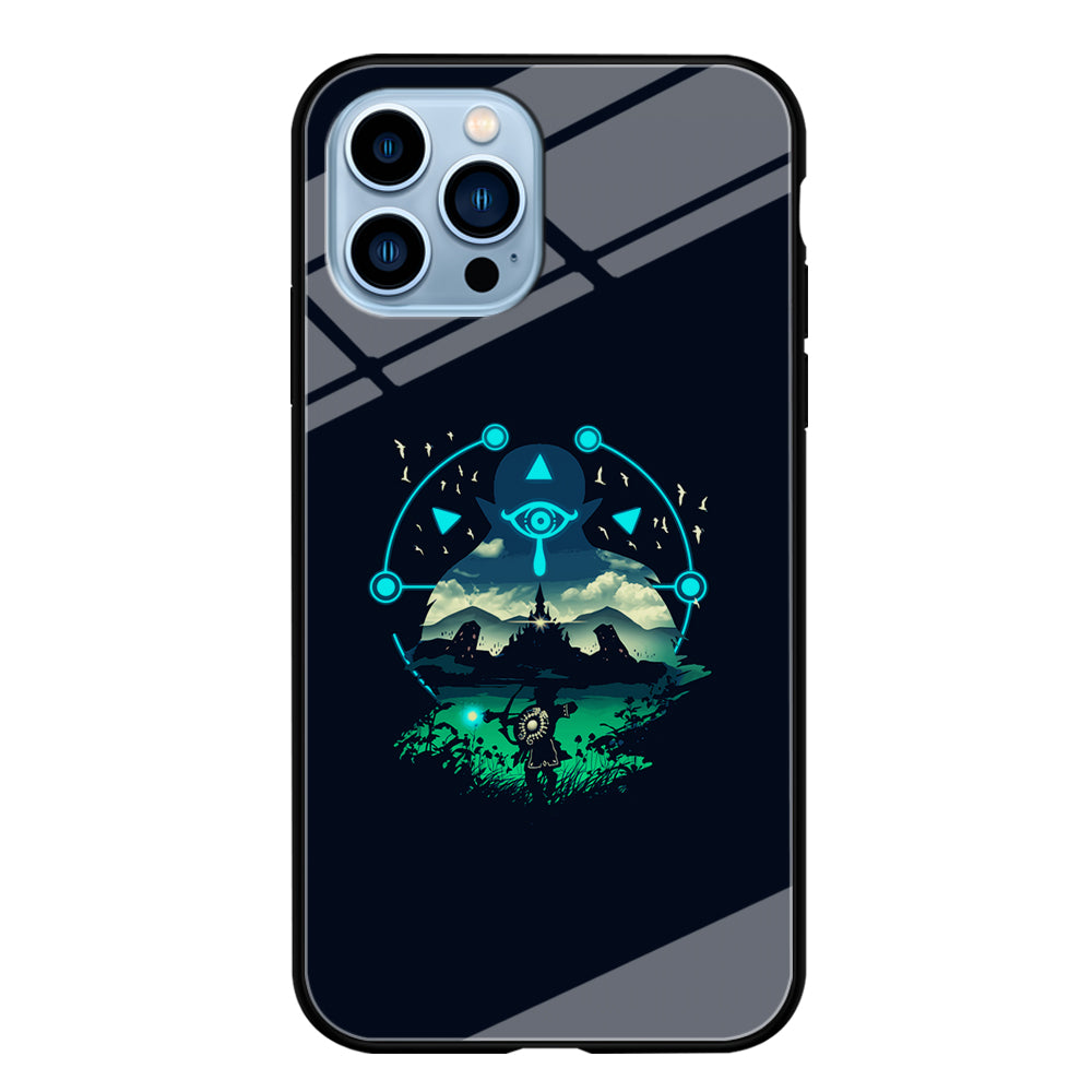 The Legend of Zelda Art iPhone 14 Pro Max Case-Phone Case-Tempered Glass Case-Altracase