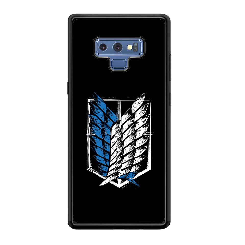 The Logo of the Survey Corps Samsung Galaxy Note 9 Case-Phone Case-Tempered Glass Case-Altracase