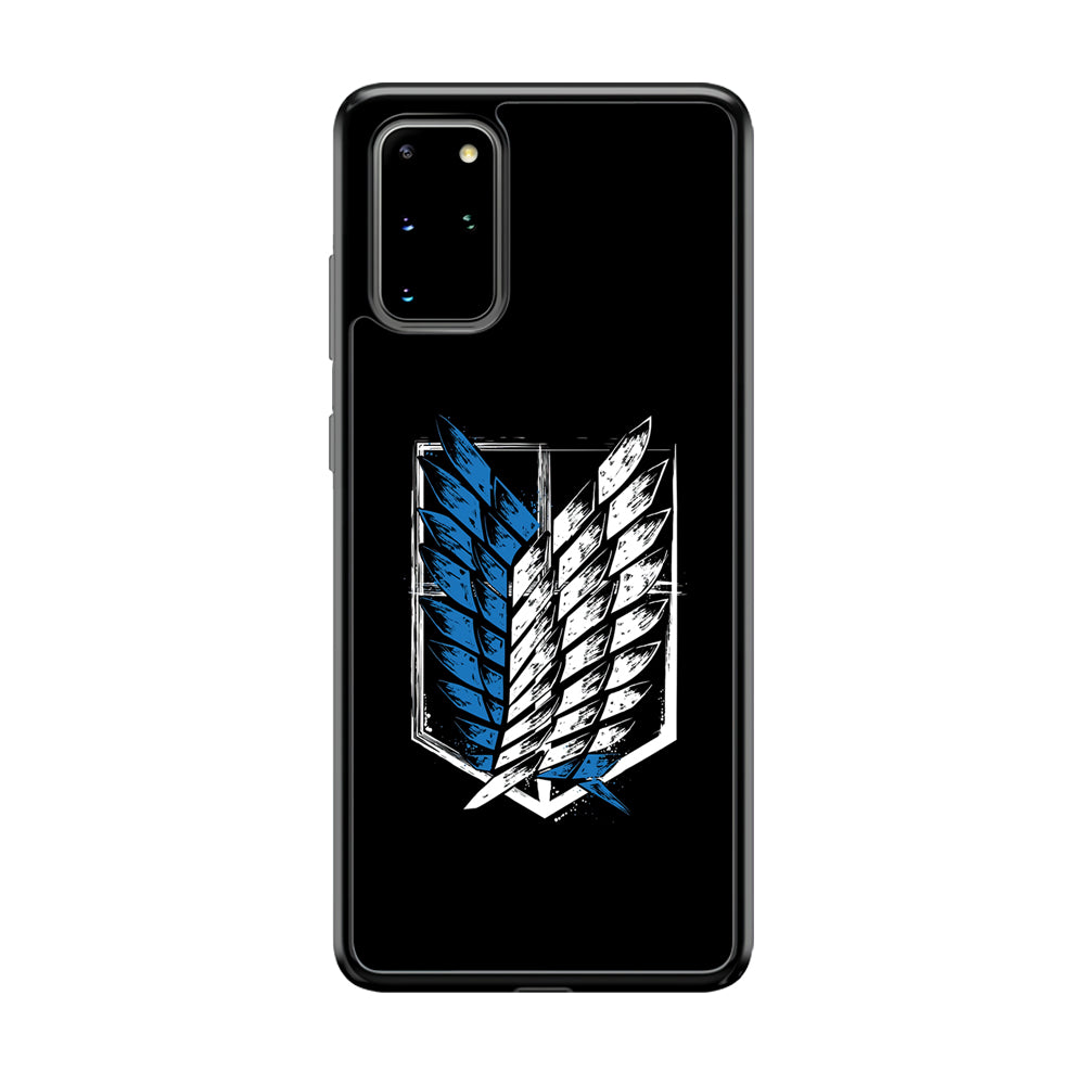 The Logo of the Survey Corps Samsung Galaxy S20 Plus Case-Phone Case-Tempered Glass Case-Altracase