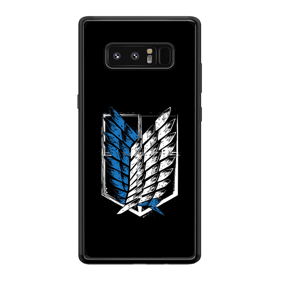 The Logo of the Survey Corps Samsung Galaxy Note 8 Case-Phone Case-Tempered Glass Case-Altracase