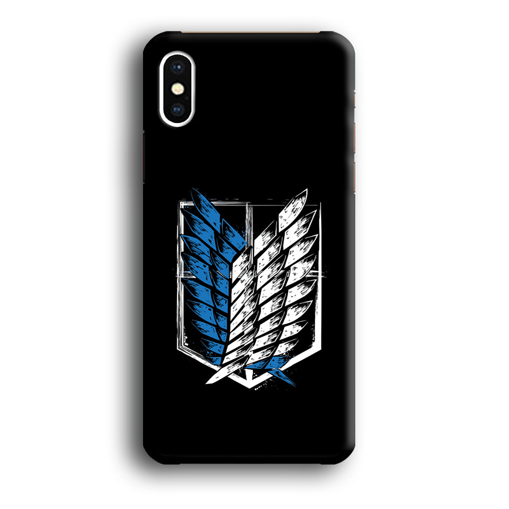 The Logo of the Survey Corps iPhone Xs Case-Phone Case-3D Case-Altracase