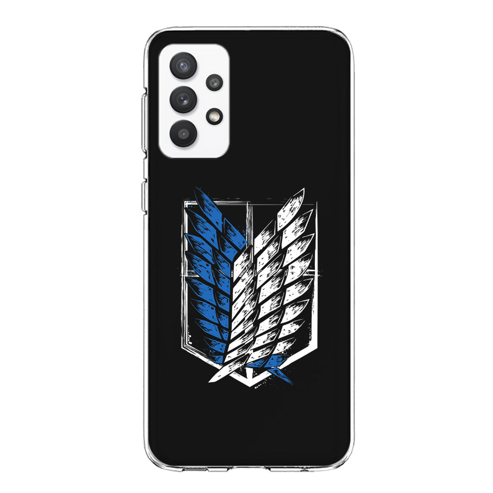 The Logo of the Survey Corps Samsung Galaxy A32 Case-Phone Case-Clear Soft Case-Altracase