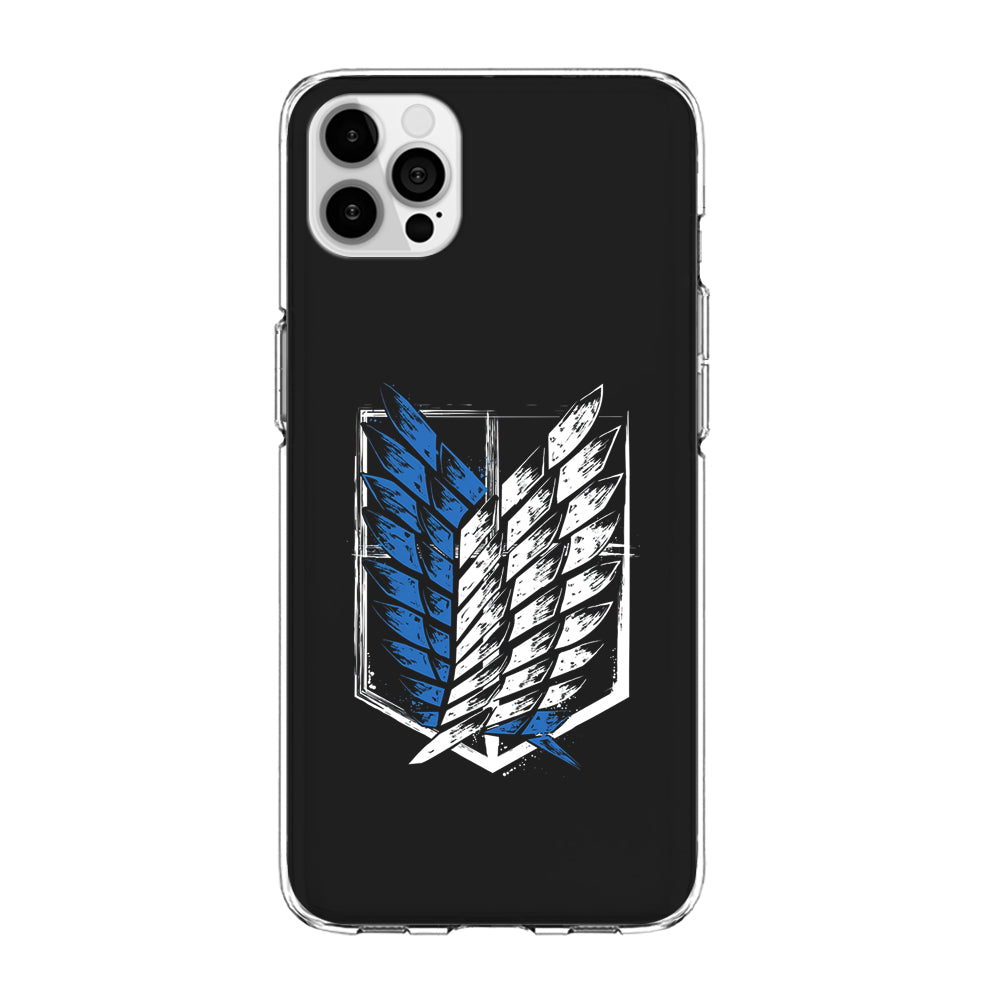 The Logo of the Survey Corps iPhone 15 Pro Max Case-Phone Case-Clear Soft Case-Altracase