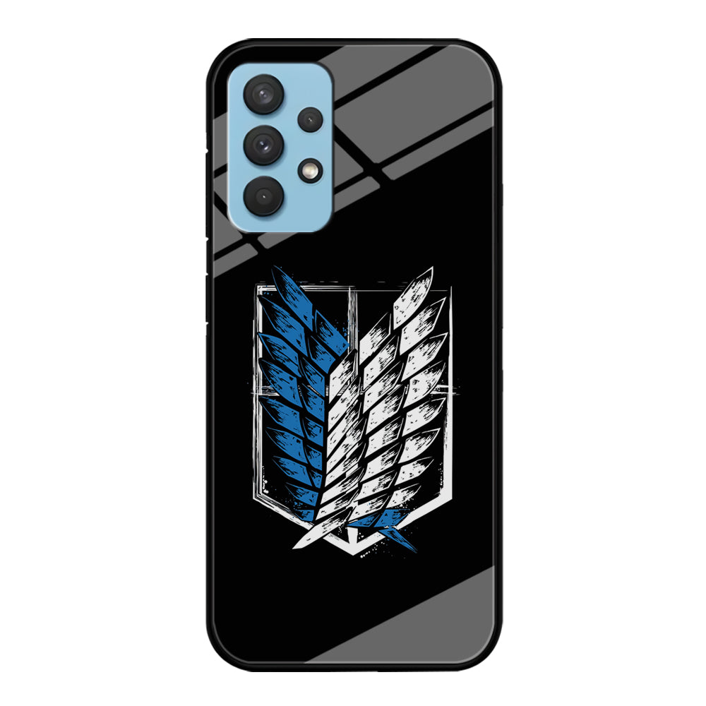The Logo of the Survey Corps Samsung Galaxy A32 Case-Phone Case-Tempered Glass Case-Altracase