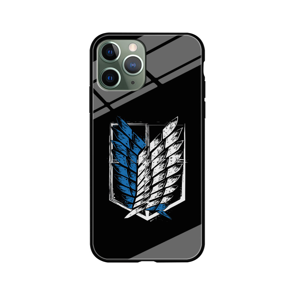 The Logo of the Survey Corps iPhone 11 Pro Max Case-Phone Case-Tempered Glass Case-Altracase